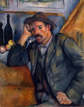 Paul Cezanne Painting - The Smoker Paul Cezanne